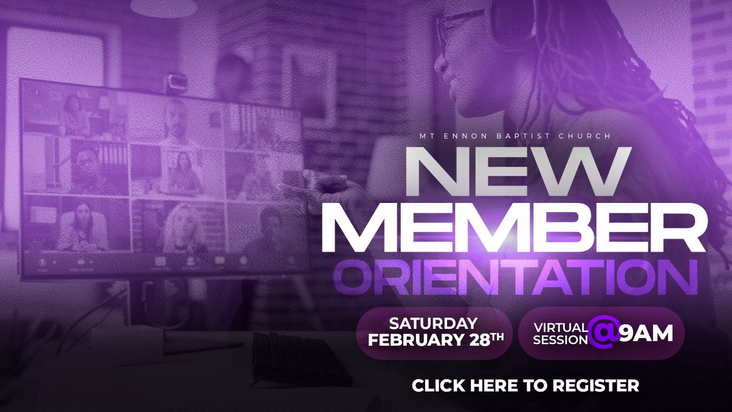 New Member Orientation